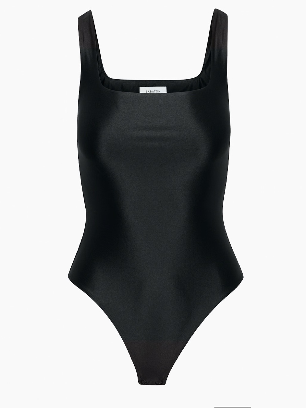 Babaton Satinette Squareneck Bodysuit - Picture 1 of 5